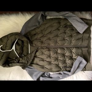 Olive And Grey winter coat from The North Face